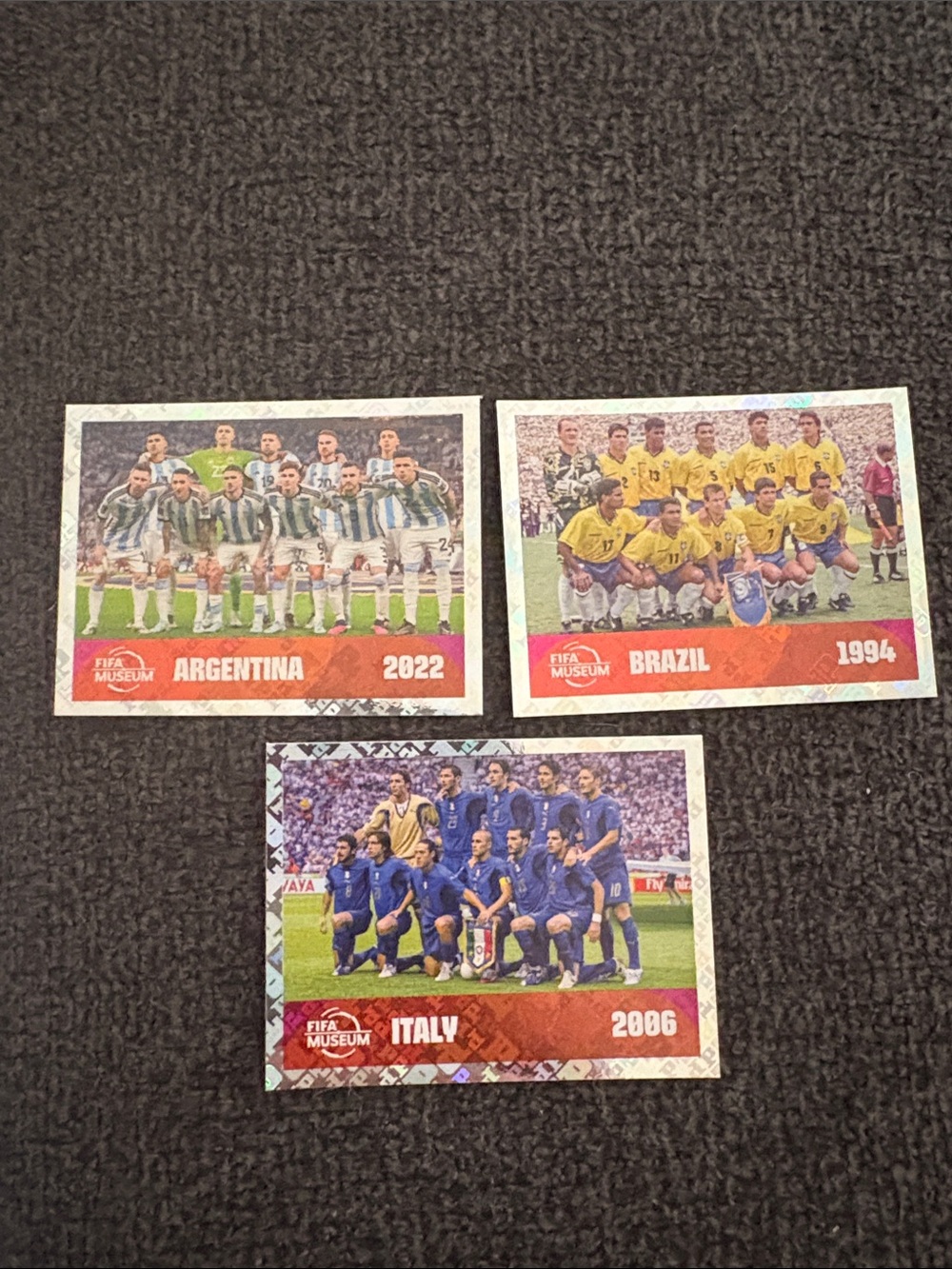 Panini FIFA World Cup 2026 Collectible Sticker Backs — FWC 15 FWC 17 FWC 19